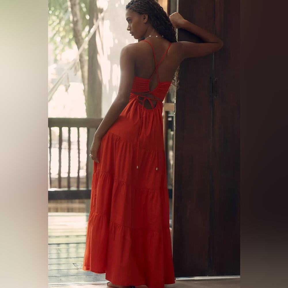 L*Space Laina Dress in Flame XL - Picture 9 of 11